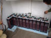 Banco de baterías de una instalación solra fotovoltaica aislada