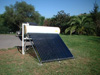 Panel solar trmico termosifn con tubos de vaco